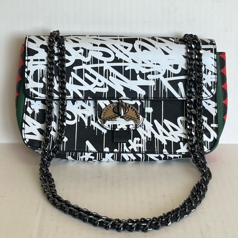 Night Night Shark Chain Bag by Sprayground